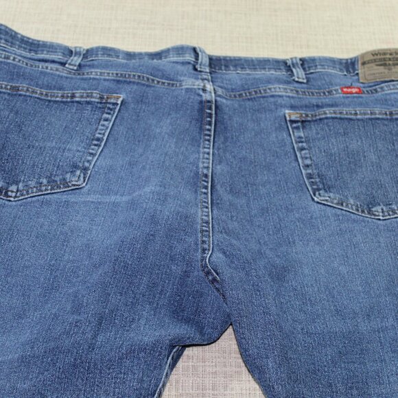 Wrangler Regular Fit Blue Jeans 46x30 - Picture 2 of 6